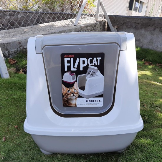 Moderna Flip Cat - Jumbo - Grey Moderna Flip Cat - Jumbo - Grey