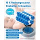 NETONDA 9 Refill Cassettes Nappy Bin Refill Film Cat Bucket Odour-Proof Refill Bag Compatible with Spross DressUpXL ClassicXL Refill Film for LitterLocker LittyCat LitterGenie NETONDA 9 Refill Cassettes Nappy Bin Refill Film Cat Bucket Odour-Proof Refill Bag Compatible with Spross DressUpXL ClassicXL Refill Film for LitterLocker LittyCat LitterGenie