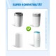 NETONDA 9 Refill Cassettes Nappy Bin Refill Film Cat Bucket Odour-Proof Refill Bag Compatible with Spross DressUpXL ClassicXL Refill Film for LitterLocker LittyCat LitterGenie NETONDA 9 Refill Cassettes Nappy Bin Refill Film Cat Bucket Odour-Proof Refill Bag Compatible with Spross DressUpXL ClassicXL Refill Film for LitterLocker LittyCat LitterGenie