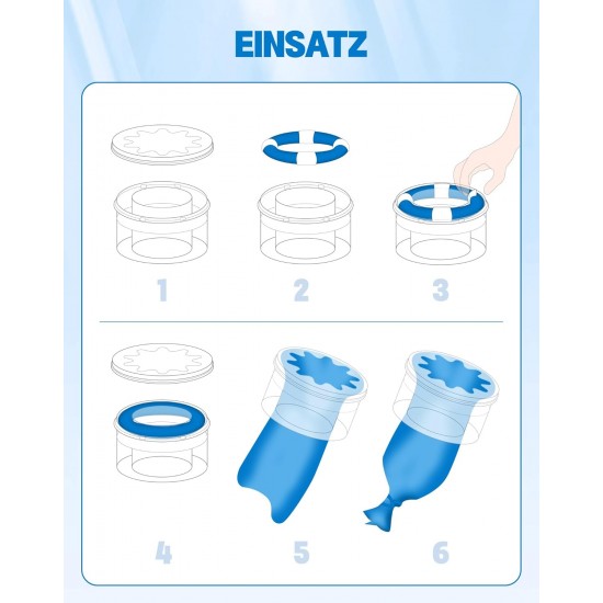 NETONDA 9 Refill Cassettes Nappy Bin Refill Film Cat Bucket Odour-Proof Refill Bag Compatible with Spross DressUpXL ClassicXL Refill Film for LitterLocker LittyCat LitterGenie NETONDA 9 Refill Cassettes Nappy Bin Refill Film Cat Bucket Odour-Proof Refill Bag Compatible with Spross DressUpXL ClassicXL Refill Film for LitterLocker LittyCat LitterGenie