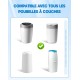 NETONDA Refill Cassettes Nappy Bin Refill Film Cat Bucket Odour-Proof Nappy Bin Refill Cassettes Compatible with All Nappy Bins Cat Litter Disposal Bucket Pack of 10 NETONDA Refill Cassettes Nappy Bin Refill Film Cat Bucket Odour-Proof Nappy Bin Refill Cassettes Compatible with All Nappy Bins Cat Litter Disposal Bucket Pack of 10