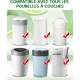 NETONDA Refill Cassettes Nappy Bin Refill Film Cat Bucket Odour-Proof Nappy Bin Refill Cassettes Compatible with All Nappy Bins Cat Litter Disposal Bucket Pack of 10 NETONDA Refill Cassettes Nappy Bin Refill Film Cat Bucket Odour-Proof Nappy Bin Refill Cassettes Compatible with All Nappy Bins Cat Litter Disposal Bucket Pack of 10