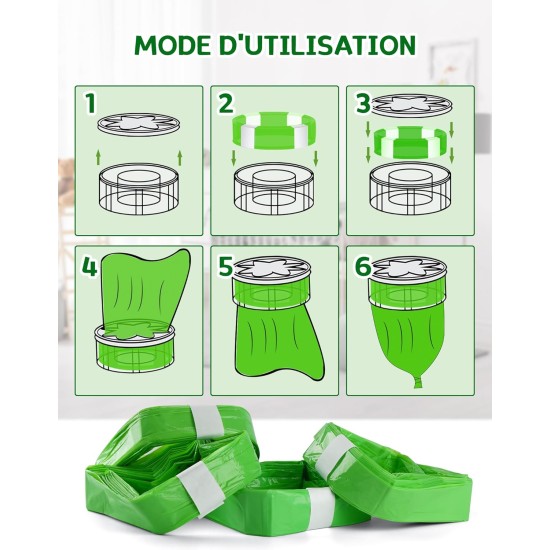 NETONDA Refill Cassettes Nappy Bin Refill Film Cat Bucket Odour-Proof Nappy Bin Refill Cassettes Compatible with All Nappy Bins Cat Litter Disposal Bucket Pack of 10 NETONDA Refill Cassettes Nappy Bin Refill Film Cat Bucket Odour-Proof Nappy Bin Refill Cassettes Compatible with All Nappy Bins Cat Litter Disposal Bucket Pack of 10