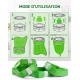 NETONDA Refill Cassettes Nappy Bin Refill Film Cat Bucket Odour-Proof Nappy Bin Refill Cassettes Compatible with All Nappy Bins Cat Litter Disposal Bucket Pack of 10 NETONDA Refill Cassettes Nappy Bin Refill Film Cat Bucket Odour-Proof Nappy Bin Refill Cassettes Compatible with All Nappy Bins Cat Litter Disposal Bucket Pack of 10