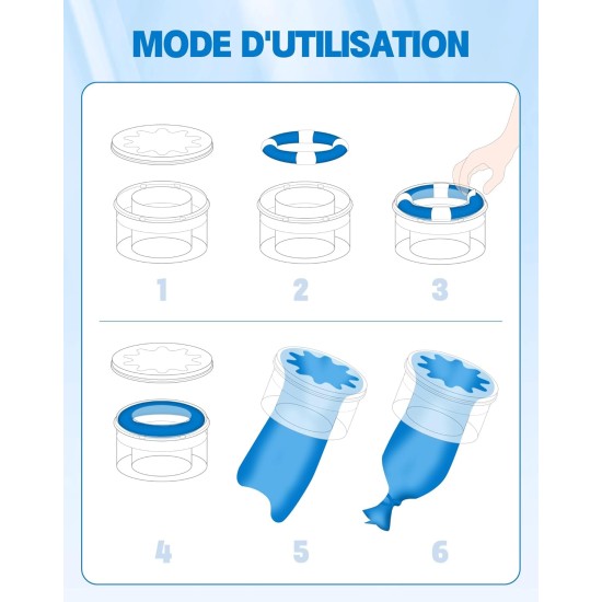 NETONDA Refill Cassettes Nappy Bin Refill Film Cat Bucket Odour-Proof Nappy Bin Refill Cassettes Compatible with All Nappy Bins Cat Litter Disposal Bucket Pack of 10 NETONDA Refill Cassettes Nappy Bin Refill Film Cat Bucket Odour-Proof Nappy Bin Refill Cassettes Compatible with All Nappy Bins Cat Litter Disposal Bucket Pack of 10