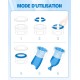 NETONDA Refill Cassettes Nappy Bin Refill Film Cat Bucket Odour-Proof Nappy Bin Refill Cassettes Compatible with All Nappy Bins Cat Litter Disposal Bucket Pack of 10 NETONDA Refill Cassettes Nappy Bin Refill Film Cat Bucket Odour-Proof Nappy Bin Refill Cassettes Compatible with All Nappy Bins Cat Litter Disposal Bucket Pack of 10