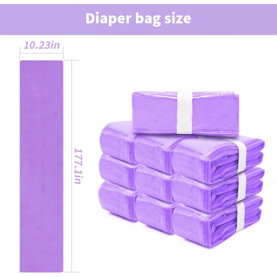 Nappy Bin Refill Cassettes, Pack of 5 Nappy Bin Refill Film with Excellent Sealing and Toughness, Nappy Bin Refill Bag Compatible with All Nappy Bins & Cat Litter Disposal Buckets Nappy Bin Refill Cassettes, Pack of 5 Nappy Bin Refill Film with Excellent Sealing and Toughness, Nappy Bin Refill Bag Compatible with All Nappy Bins & Cat Litter Disposal Buckets