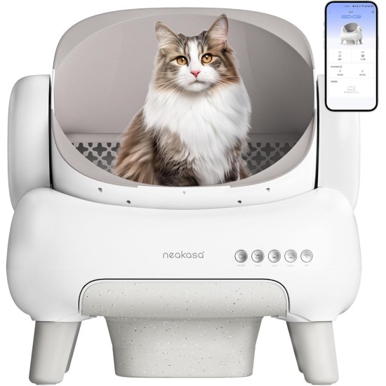 Neakasa M1 Lite Top Open Cat Litter Tray Self-Cleaning XXL Odour-Free Hygienic App Control Large Capacity Cat Litter Box for Multiple Cats