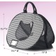 Necoichi Stress Free Cat Cage (Carry Bag) Cat Litter Box Set Collapsible for 2 Cats 31.8" L x 4.5" W x 20" H for Indoor Small Medium Large Cats