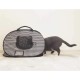 Necoichi Stress Free Cat Cage (Carry Bag) Cat Litter Box Set Collapsible for 2 Cats 31.8" L x 4.5" W x 20" H for Indoor Small Medium Large Cats