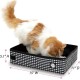 Necoichi Stress Free Cat Cage (Carry Bag) Cat Litter Box Set Collapsible for 2 Cats 31.8" L x 4.5" W x 20" H for Indoor Small Medium Large Cats