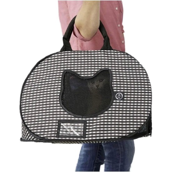 Necoichi Stress Free Cat Cage (Carry Bag) Cat Litter Box Set Collapsible for 2 Cats 31.8" L x 4.5" W x 20" H for Indoor Small Medium Large Cats Necoichi Stress Free Cat Cage (Carry Bag) Cat Litter Box Set Collapsible for 2 Cats 31.8" L x 4.5" W x 20" H for Indoor Small Medium Large Cats