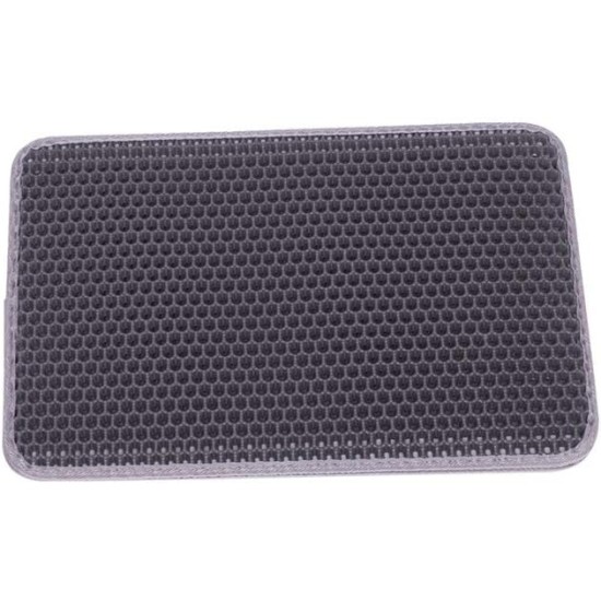 Nobby Strainer Mat Cat Litter Tray Grey Square 30 x 45 cm