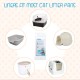 Nobleza 36 Bags Hygiene Bags, Cat Litter Tray, Change Cat Litter, L 60 x 50 cm
