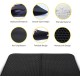 Nobleza Cat Litter Tray Mat Cat Litter Tray (60 x 40 cm, Black) Cat Litter Mat Honeycomb Design, Non-Slip Cat Litter Mat for Cat Litter Trays, Cat Litter Mat