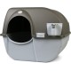 Omega Paw NRA15-1 Improved Roll'n Clean Self Cleaning Litter Tray, Regular, Pewter Omega Paw NRA15-1 Improved Roll'n Clean Self Cleaning Litter Tray, Regular, Pewter
