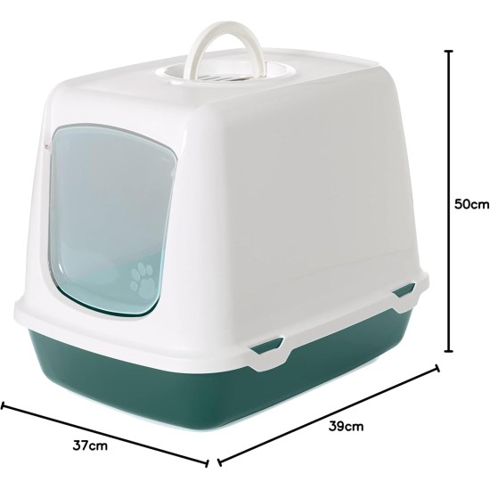 Oscar No. Toilet House Green 50 x 37 x 39 cm Oscar No. Toilet House Green 50 x 37 x 39 cm