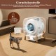 PAWBBY Cat Litter Tray Liners Waste Bags 3 Rolls Self Cleaning Cat Litter Box Bin Liners with Handle (Pack of 30) PAWBBY Cat Litter Tray Liners Waste Bags 3 Rolls Self Cleaning Cat Litter Box Bin Liners with Handle (Pack of 30)