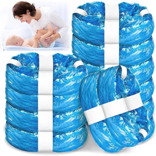 PQETBV Pack of 12 Refill Film Nappy Buckets, Thick and Odour-Proof Nappy Bin Refill Film, Nappy Bin Refill Cassettes, Compatible with All Nappy Bins & Cat Litter Disposal Buckets PQETBV Pack of 12 Refill Film Nappy Buckets, Thick and Odour-Proof Nappy Bin Refill Film, Nappy Bin Refill Cassettes, Compatible with All Nappy Bins & Cat Litter Disposal Buckets