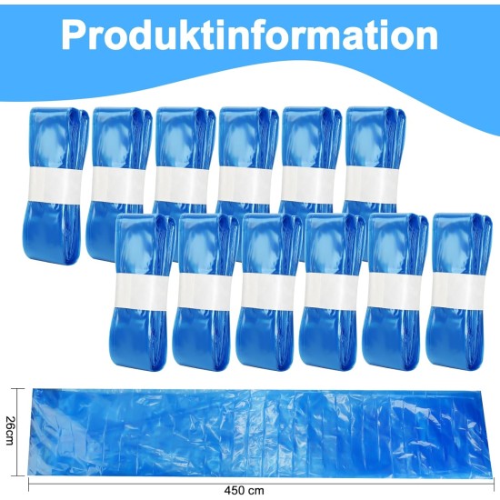 Pack of 12 Cat Litter Refills, Refill Foil Rings Refill Bag Compatible Refill Cash for Litter Genie XL & LitterLocker Fashion & LitterLocker & LitterLocker II, 4.5 m (Without Cartridge) Pack of 12 Cat Litter Refills, Refill Foil Rings Refill Bag Compatible Refill Cash for Litter Genie XL & LitterLocker Fashion & LitterLocker & LitterLocker II, 4.5 m (Without Cartridge)