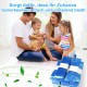 Pack of 12 Cat Litter Refills, Refill Foil Rings Refill Bag Compatible Refill Cash for Litter Genie XL & LitterLocker Fashion & LitterLocker & LitterLocker II, 4.5 m (Without Cartridge)