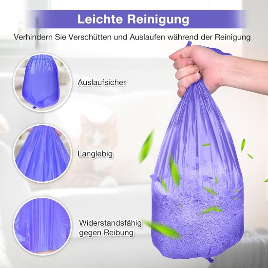 Pack of 12 Cat Litter Refills, Refill Foil Rings Refill Bag Compatible Refill Cash for Litter Genie XL & LitterLocker Fashion & LitterLocker & LitterLocker II, Without Cartridge (Purple) Pack of 12 Cat Litter Refills, Refill Foil Rings Refill Bag Compatible Refill Cash for Litter Genie XL & LitterLocker Fashion & LitterLocker & LitterLocker II, Without Cartridge (Purple)