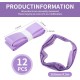 Pack of 12 Purple Refill Bags for Cat Litter Locker Refill Cassette Refill Cassettes Nappy Bucket Refill Film Cat Bucket for Cat Litter Disposal Bucket