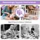 Pack of 12 Purple Refill Bags for Cat Litter Locker Refill Cassette Refill Cassettes Nappy Bucket Refill Film Cat Bucket for Cat Litter Disposal Bucket