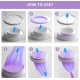 Pack of 12 Purple Refill Bags for Cat Litter Locker Refill Cassette Refill Cassettes Nappy Bucket Refill Film Cat Bucket for Cat Litter Disposal Bucket