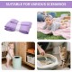 Pack of 12 Purple Refill Bags for Cat Litter Locker Refill Cassette Refill Cassettes Nappy Bucket Refill Film Cat Bucket for Cat Litter Disposal Bucket