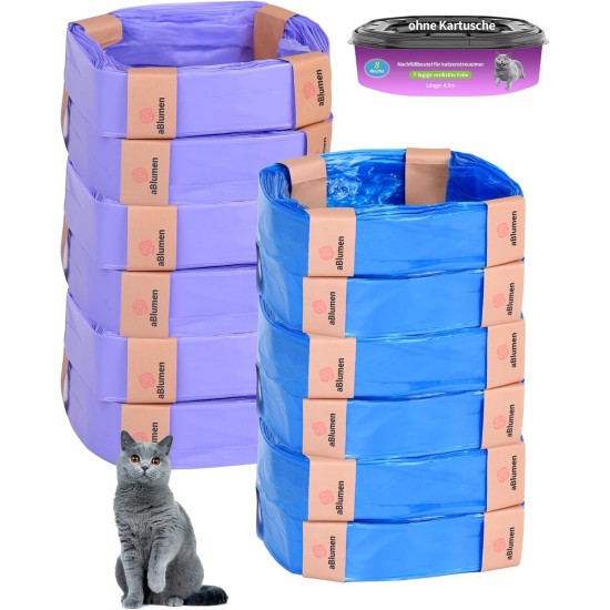 Pack of 12 Refill Bags Cat Litter Refill Film for Litter Locker Refill Cassette Refill Container for Cat Litter Refill Film Cat Bucket for Litter Locker LittyCat Refill Cassette Pack of 12 Refill Bags Cat Litter Refill Film for Litter Locker Refill Cassette Refill Container for Cat Litter Refill Film Cat Bucket for Litter Locker LittyCat Refill Cassette