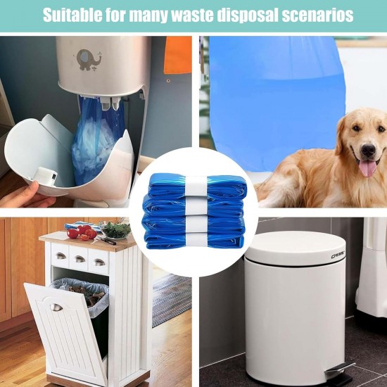 Pack of 12 Refill Film Nappy Bin, Refill Bags for Cat Litter, Compatible Litter Locker Refill Cassette, Nappy Bin, Refill Cassettes, Cat Bucket, for Most Rubbish Bins Pack of 12 Refill Film Nappy Bin, Refill Bags for Cat Litter, Compatible Litter Locker Refill Cassette, Nappy Bin, Refill Cassettes, Cat Bucket, for Most Rubbish Bins