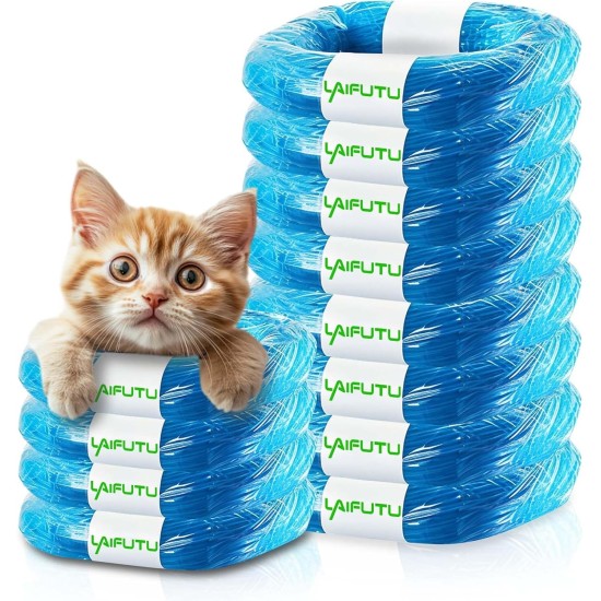 Pack of 12 Refill Film Nappy Bins for Tommee Tippee & Litter Locker Refill Cassette, Nappy Bin Refill Cassettes 4.5 m, Odour-Proof and Durable Nappy Bin Refill Film (Blue) Pack of 12 Refill Film Nappy Bins for Tommee Tippee & Litter Locker Refill Cassette, Nappy Bin Refill Cassettes 4.5 m, Odour-Proof and Durable Nappy Bin Refill Film (Blue)