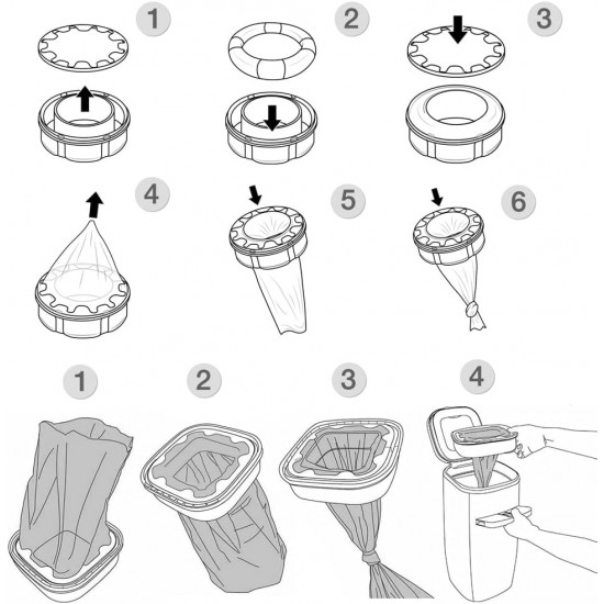 Pack of 15 Refill Bags for Litter Locker Refill Cassette Nappy Bin Refill Film for Cat Litter Disposal Bucket (All Round & Octagonal Nappy Bin Refill Cassettes) Green Pack of 15 Refill Bags for Litter Locker Refill Cassette Nappy Bin Refill Film for Cat Litter Disposal Bucket (All Round & Octagonal Nappy Bin Refill Cassettes) Green