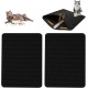 Pack of 2 Cat Litter Tray Mat, 45 x 30 cm Cat Litter Mat, Double Layer Honeycomb Mat for Cat Litter, Easy to Clean Mat Mat for Cat Litter, Black Cat Litter Mat Pack of 2 Cat Litter Tray Mat, 45 x 30 cm Cat Litter Mat, Double Layer Honeycomb Mat for Cat Litter, Easy to Clean Mat Mat for Cat Litter, Black Cat Litter Mat