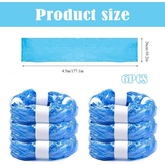 Pack of 6 Refill Foil Rings Refill Bag Compatible Refill Cash for Litter Genie XL & Litter Locker & LitterLocker II Nappy Bin and for Littycat Refill Cassette (6) Pack of 6 Refill Foil Rings Refill Bag Compatible Refill Cash for Litter Genie XL & Litter Locker & LitterLocker II Nappy Bin and for Littycat Refill Cassette (6)