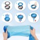 Pack of 6 Refill Foil Rings Refill Bag Compatible Refill Cash for Litter Genie XL & Litter Locker & LitterLocker II Nappy Bin and for Littycat Refill Cassette (6) Pack of 6 Refill Foil Rings Refill Bag Compatible Refill Cash for Litter Genie XL & Litter Locker & LitterLocker II Nappy Bin and for Littycat Refill Cassette (6)