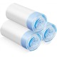 Pack of 60 Bin Bags with Carry Handle for Cat Litter Tray, Self-Cleaning, Bin Liners, Cat Litter Box Bags with Drawstrings, Durable, Tear-Resistant, Liquid-Proof, Waste Bags for Cats/Dogs