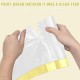 Pack of 60 Cat Litter Box Bags, 94 x 45 cm Bin Liners for Cat Litter Trays, Bin Liners with Drawstrings, Self-Cleaning Cat Litter Box Bin Liners, Durable Tear-Resistant Cat Litter Box Bags - 3 Rolls Pack of 60 Cat Litter Box Bags, 94 x 45 cm Bin Liners for Cat Litter Trays, Bin Liners with Drawstrings, Self-Cleaning Cat Litter Box Bin Liners, Durable Tear-Resistant Cat Litter Box Bags - 3 Rolls