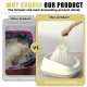Pack of 60 Cat Litter Box Bags, 94 x 45 cm Bin Liners for Cat Litter Trays, Bin Liners with Drawstrings, Self-Cleaning Cat Litter Box Bin Liners, Durable Tear-Resistant Cat Litter Box Bags - 3 Rolls Pack of 60 Cat Litter Box Bags, 94 x 45 cm Bin Liners for Cat Litter Trays, Bin Liners with Drawstrings, Self-Cleaning Cat Litter Box Bin Liners, Durable Tear-Resistant Cat Litter Box Bags - 3 Rolls