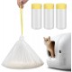 Pack of 60 Cat Litter Box Bags with Drawstrings for Pura X/Max, Thickened Heavy Duty 2.5 Mils Self-Cleaning Cat Litter Tray Bin Liners - 58 x 35 cm Pack of 60 Cat Litter Box Bags with Drawstrings for Pura X/Max, Thickened Heavy Duty 2.5 Mils Self-Cleaning Cat Litter Tray Bin Liners - 58 x 35 cm