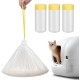 Pack of 60 Cat Litter Box Bags with Drawstrings for Pura X/Max, Thickened Heavy Duty 2.5 Mils Self-Cleaning Cat Litter Tray Bin Liners - 58 x 35 cm Pack of 60 Cat Litter Box Bags with Drawstrings for Pura X/Max, Thickened Heavy Duty 2.5 Mils Self-Cleaning Cat Litter Tray Bin Liners - 58 x 35 cm