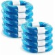 Pack of 9 Refill Foil Rings Refill Bag Compatible Refill Cash for Spross Nappy Bin and Littycat Cat Litter Bucket