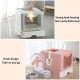 Panghuhu88 Cat Litter Box with Lid, Foldable, Easy to Clean, Includes Cat Litter Scoop and 2 Bin Liners (Grey) Panghuhu88 Cat Litter Box with Lid, Foldable, Easy to Clean, Includes Cat Litter Scoop and 2 Bin Liners (Grey)