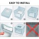 Panghuhu88 Cat Litter Box with Lid, Foldable, Easy to Clean, Includes Cat Litter Scoop and 2 Bin Liners (Pink) Panghuhu88 Cat Litter Box with Lid, Foldable, Easy to Clean, Includes Cat Litter Scoop and 2 Bin Liners (Pink)
