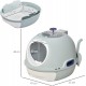 Pawhut Cat Litter Tray with Roof Window, Base Tray and Shovel, Portable, PP ABS, 47 x 55 x 44 cm Pawhut Cat Litter Tray with Roof Window, Base Tray and Shovel, Portable, PP ABS, 47 x 55 x 44 cm
