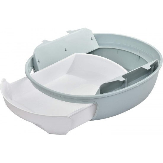 Pawhut Cat Litter Tray with Roof Window, Base Tray and Shovel, Portable, PP ABS, 47 x 55 x 44 cm Pawhut Cat Litter Tray with Roof Window, Base Tray and Shovel, Portable, PP ABS, 47 x 55 x 44 cm