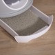 Pawhut Cat Litter Tray with Roof Window, Base Tray and Shovel, Portable, PP ABS, 47 x 55 x 44 cm Pawhut Cat Litter Tray with Roof Window, Base Tray and Shovel, Portable, PP ABS, 47 x 55 x 44 cm