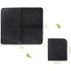 Pecute Cat Litter Tray Mat, Double Layer Cat Mat, Cat Litter Tray, Waterproof Urine Resistant Mat, Cat Litter Tray, Foldable Cat Litter Tray Mat with Large Bee Honeycomb Hole, 33 x 46 cm, Black Pecute Cat Litter Tray Mat, Double Layer Cat Mat, Cat Litter Tray, Waterproof Urine Resistant Mat, Cat Litter Tray, Foldable Cat Litter Tray Mat with Large Bee Honeycomb Hole, 33 x 46 cm, Black