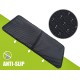 Pecute Cat Litter Tray Mat, Double Layer Cat Mat, Cat Litter Tray, Waterproof Urine Resistant Mat, Cat Litter Tray, Foldable Cat Litter Tray Mat with Large Bee Honeycomb Hole, 33 x 46 cm, Black Pecute Cat Litter Tray Mat, Double Layer Cat Mat, Cat Litter Tray, Waterproof Urine Resistant Mat, Cat Litter Tray, Foldable Cat Litter Tray Mat with Large Bee Honeycomb Hole, 33 x 46 cm, Black
